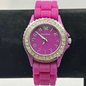 Purple Crystal Narmi Watch